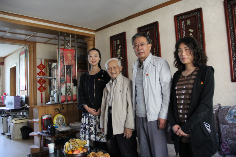 中共青海省第三建筑工程有限公司支部委員會開展“走訪慰問暖人心，紅色精神永傳承”活動