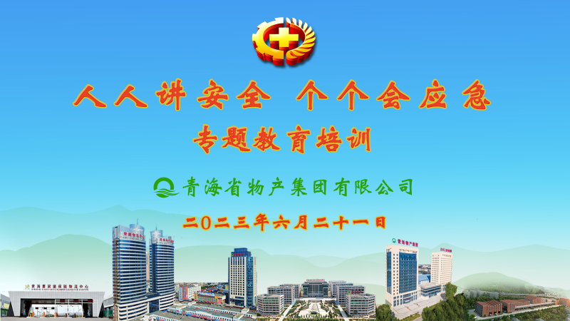 提高安全管理水平 落實全員安全責任——集團安委會舉辦2023年“人人講安全，個個會應(yīng)急”專題教育培訓(xùn)